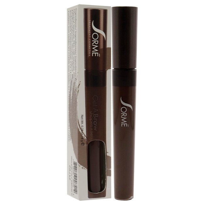 Get A Brow Shaping Gel - 937 Dark Brown by Sorme Cosmetics for Women - 0.28 oz Gel, See Description, alternate image number 2