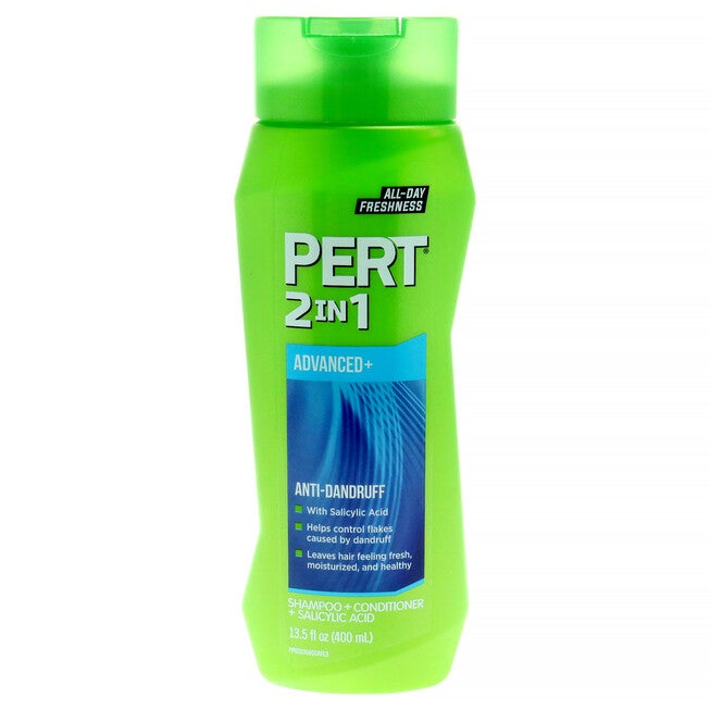 Anti-Dandruff 2 in 1 Shampoo and Conditioner by Pert for Unisex - 13.5 oz Shampoo and Conditioner, See Description, hi-res image number 0