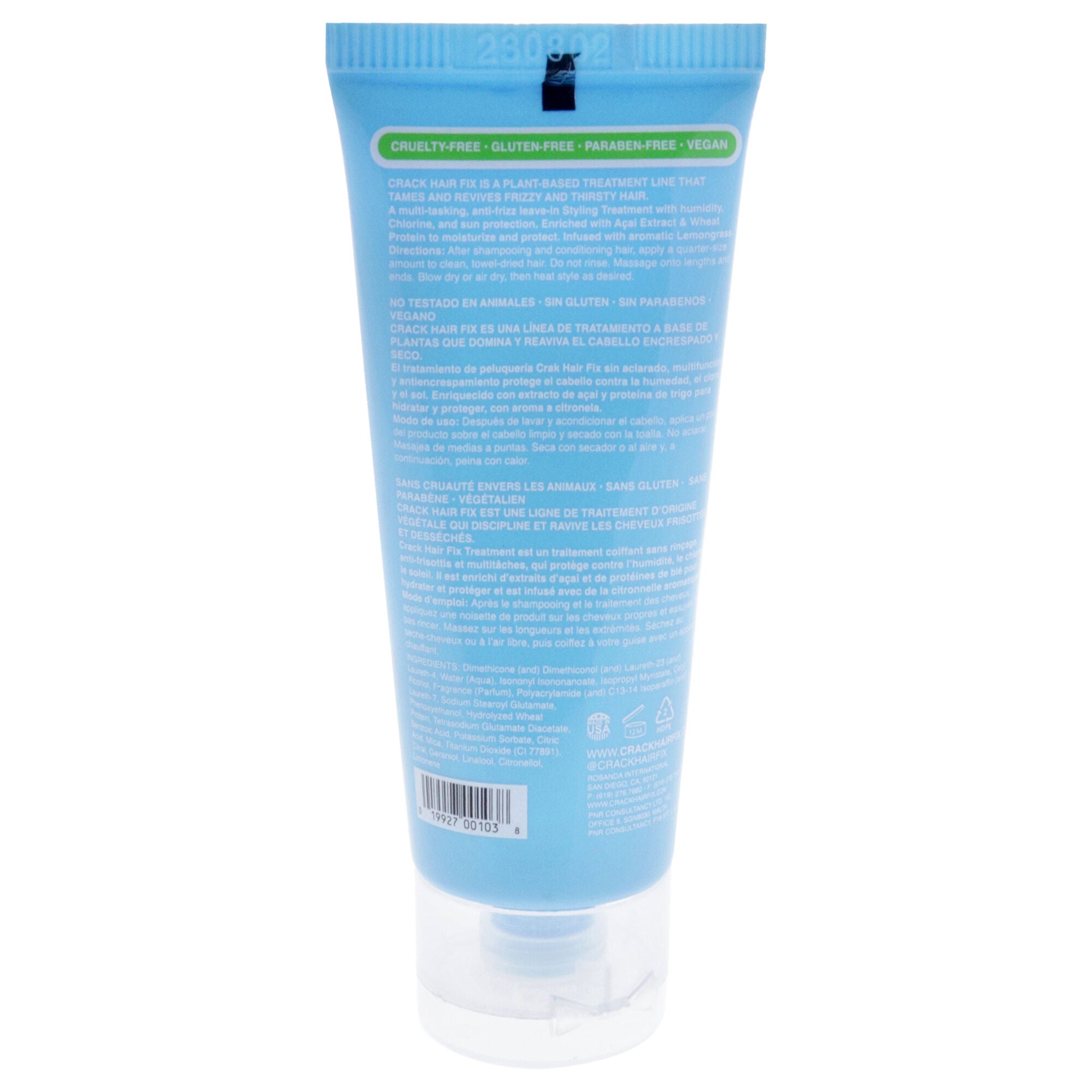 Styling Treatment by Crack Hair Fix for Unisex - 0.75 oz Treatment, See Description, alternate image number 2
