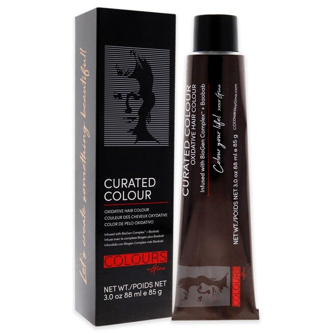 Curated Colour - 9.3-9G Very Light Golden Blonde by Colours By Gina for Unisex - 3 oz Hair Color, See Description, alternate image number 2
