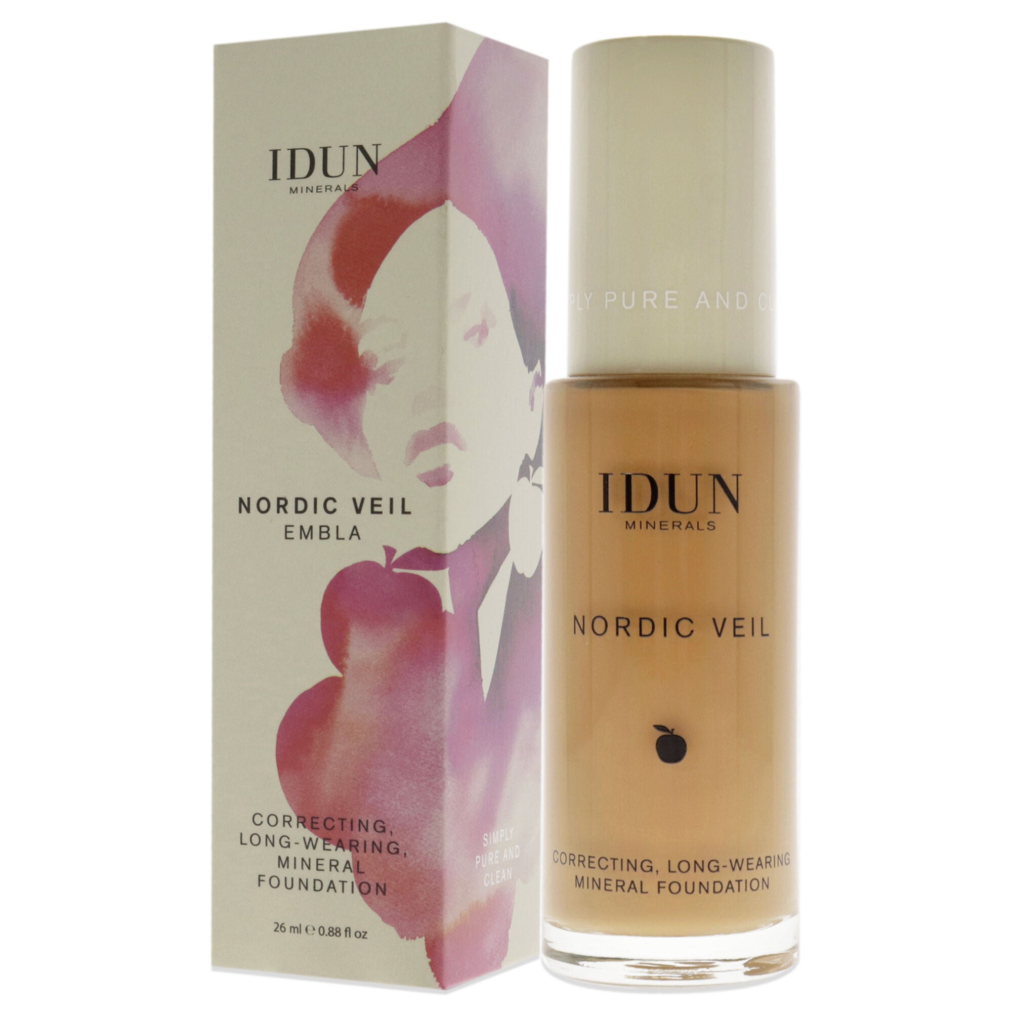 Nordic Veil Foundation - 315 Embla by Idun Minerals for Women - 0.88 oz Foundation, See Description, alternate image number 3