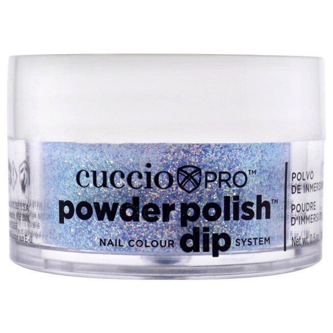 Pro Powder Polish Nail Colour Dip System - Bling Aquamarine by Cuccio Pro for Women - 0.5 oz Nail Powder, See Description, hi-res image number 0