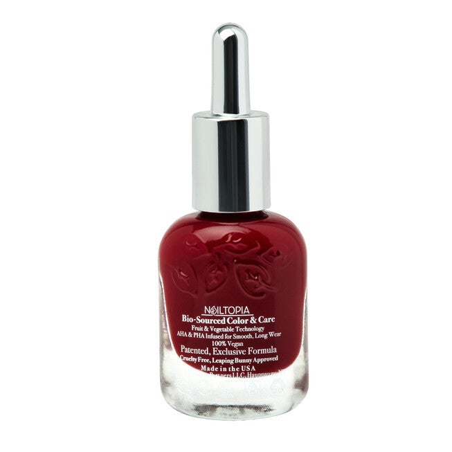 Bio-Sourced Chip Free Nail Lacquer - Ruby Slippers by Nailtopia for Women - 0.41 oz Nail Polish, See Description, alternate image number 1