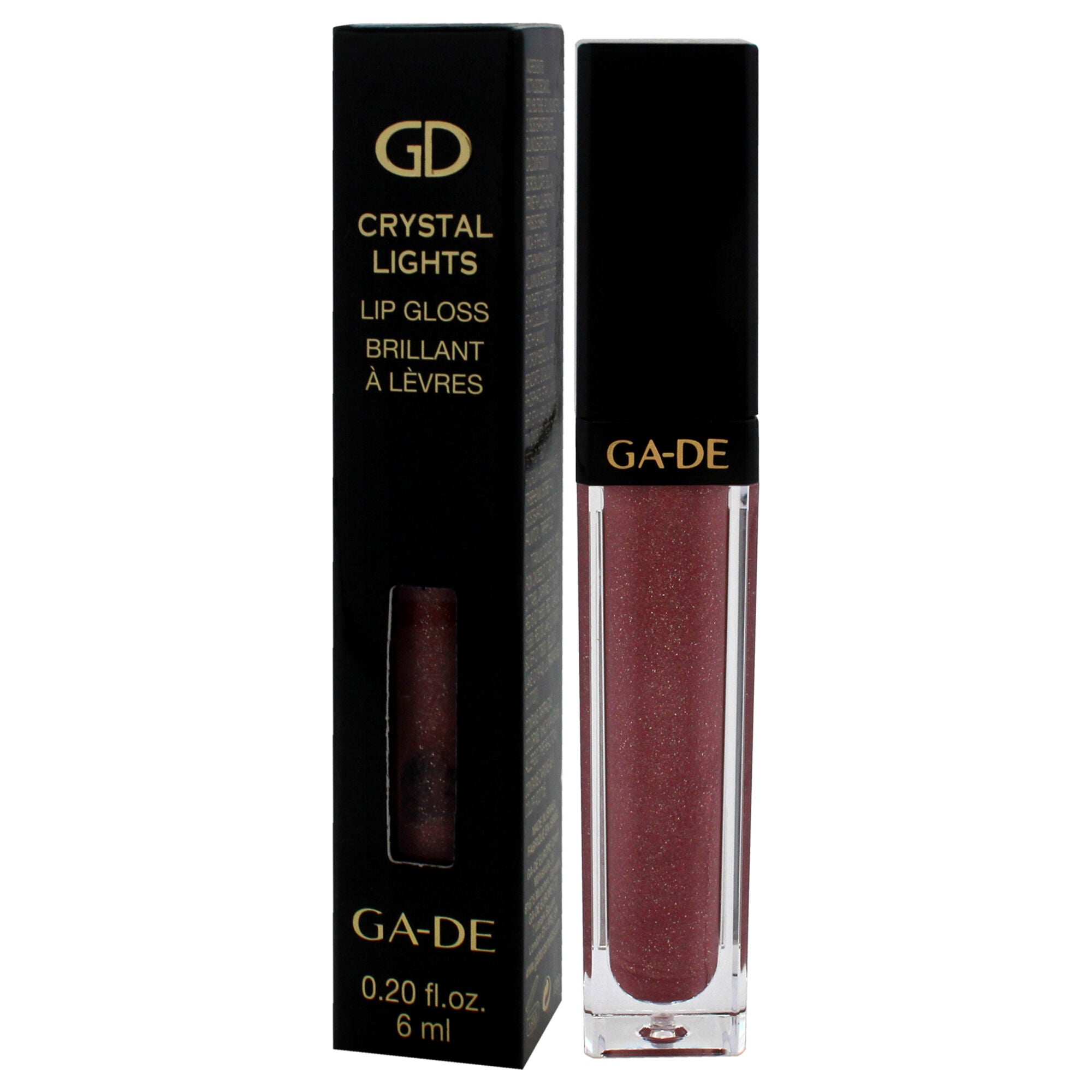 Crystal Lights Lip Gloss - 514 Smoky Quartz by GA-DE for Women - 0.2 oz Lip Gloss, See Description, alternate image number 3