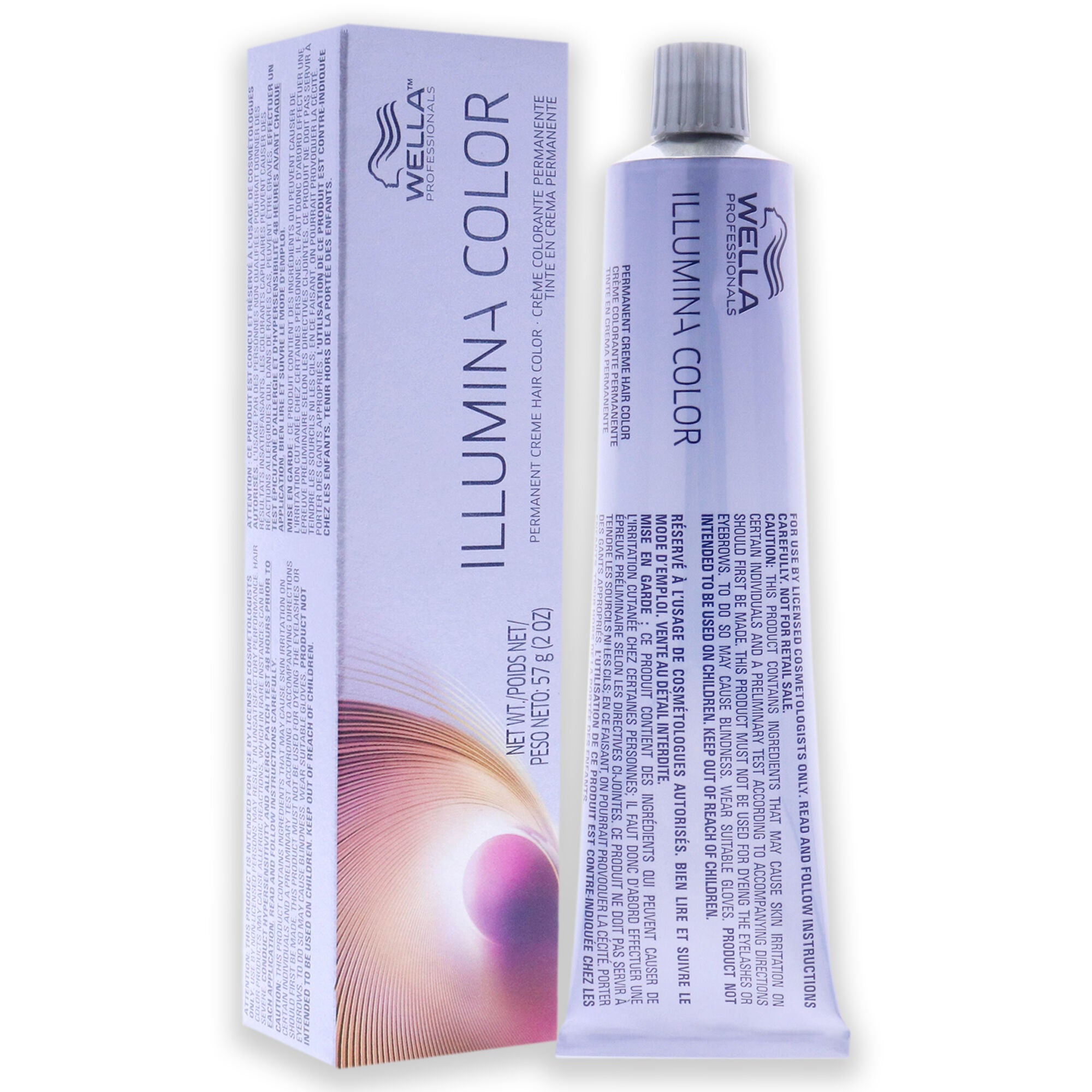 Illumina Color Permanent Creme Hair Color - 5 02 Light Brown-Natural Matt by Wella for Unisex - 2 oz Hair Color, See Description, alternate image number 1