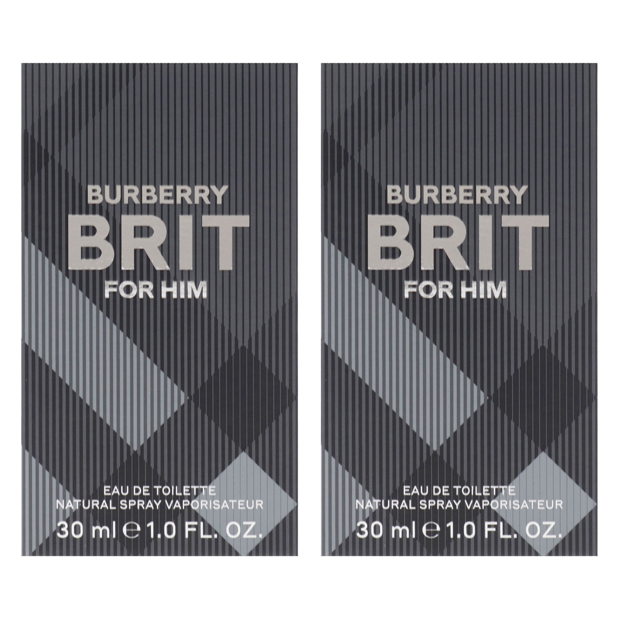 Burberry Brit by Burberry for Men - 1 oz EDT Spray - Pack of 2, Clear, alternate image number 4