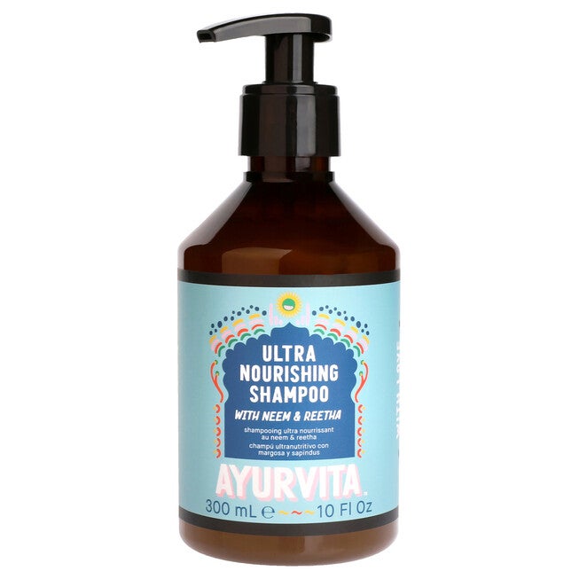 Neem and Reetha Ultra Nourishing Kit by AyurVita for Unisex - 2 Pc Kit 10oz Shampoo, 10oz Conditioner, See Description, alternate image number 3