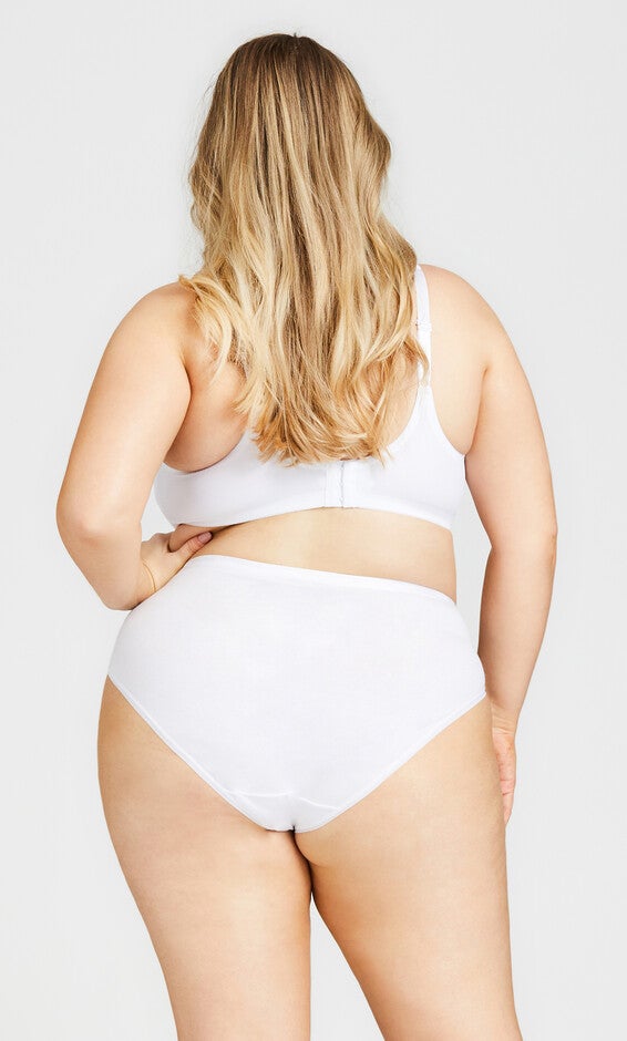 Comfort Hi Cut Brief - white, , alternate image number 3