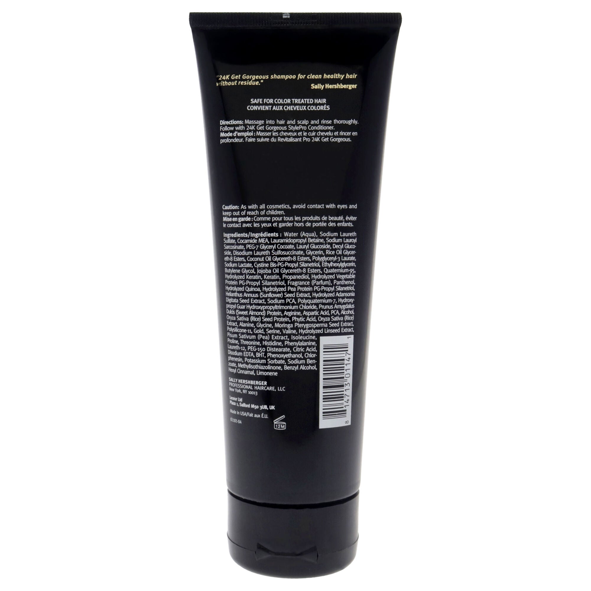 24K Get Gorgeous Shampoo by Sally Hershberger for Unisex - 8.5 oz Shampoo, See Description, alternate image number 3