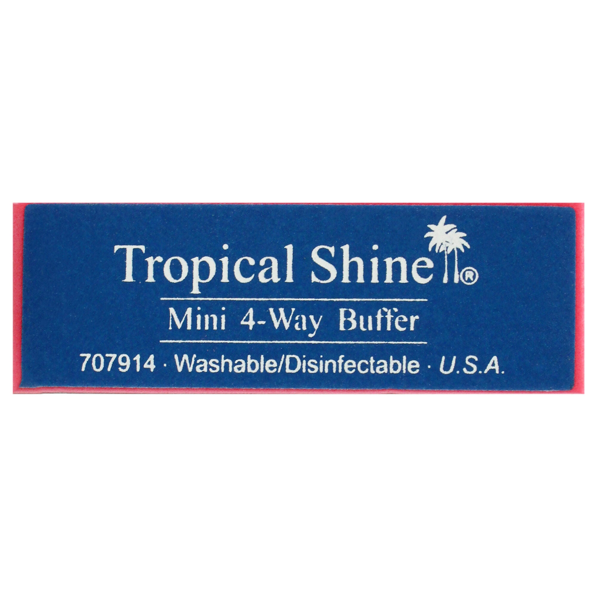 4-Way Buffer Mini-Block Medium-Fine and Smooth-Shine - Mini-Block by Tropical Shine for Women - 1 Pc File, See Description, hi-res image number 0