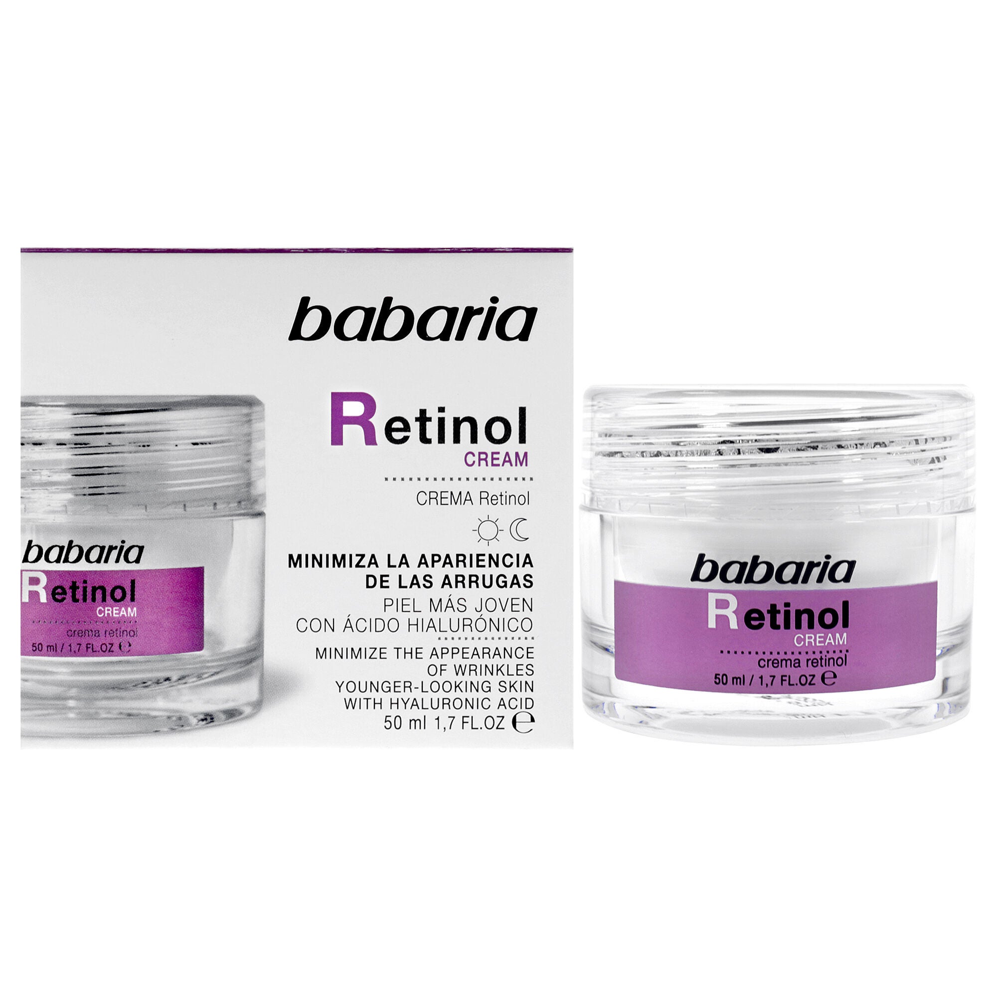 Retinol Face Rejuvenator Cream by Babaria for Women - 1.7 oz Cream, See Description, hi-res image number 0