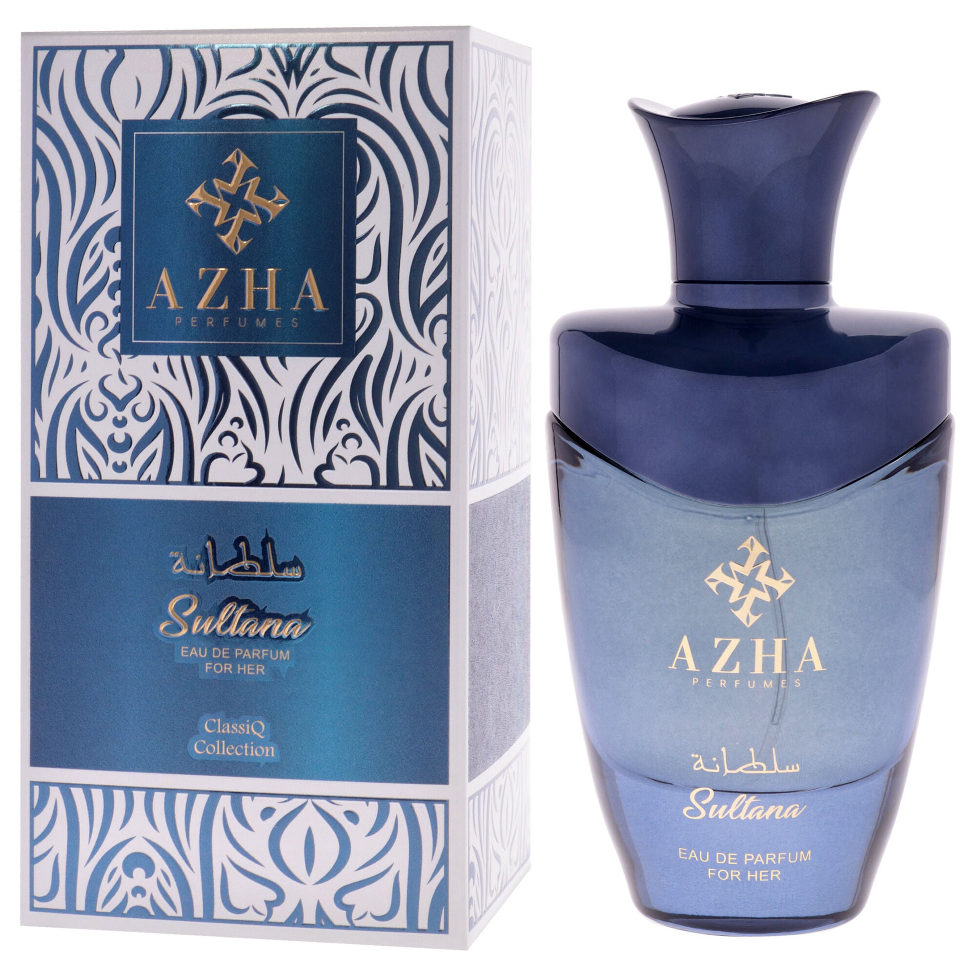 Classiq Collection - Sultana by Azha for Women - 3.3 oz EDP Spray, Clear, alternate image number 3