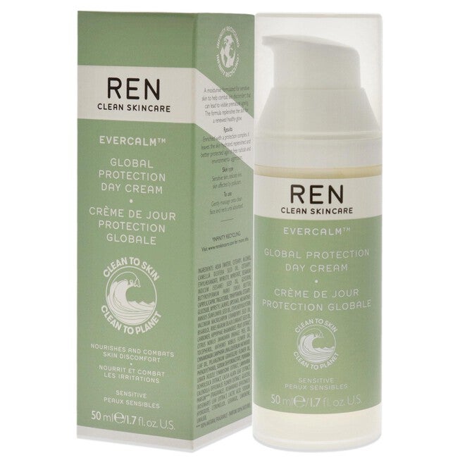 Evercalm Global Protection Day Cream by REN for Unisex - 1.7 oz Cream, See Description, alternate image number 3