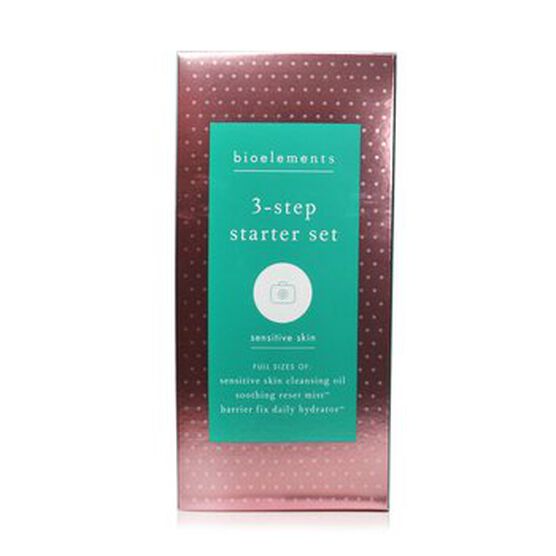 3-Step Starter Set : Sensitive Skin Cleansing Oil, , alternate image number null
