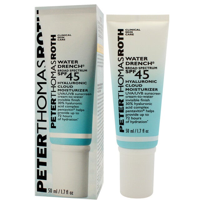 Water Drench Cloud Cream Moisturizer SPF 45 by Peter Thomas Roth for Unisex - 1.7 oz Cream, NA, alternate image number null