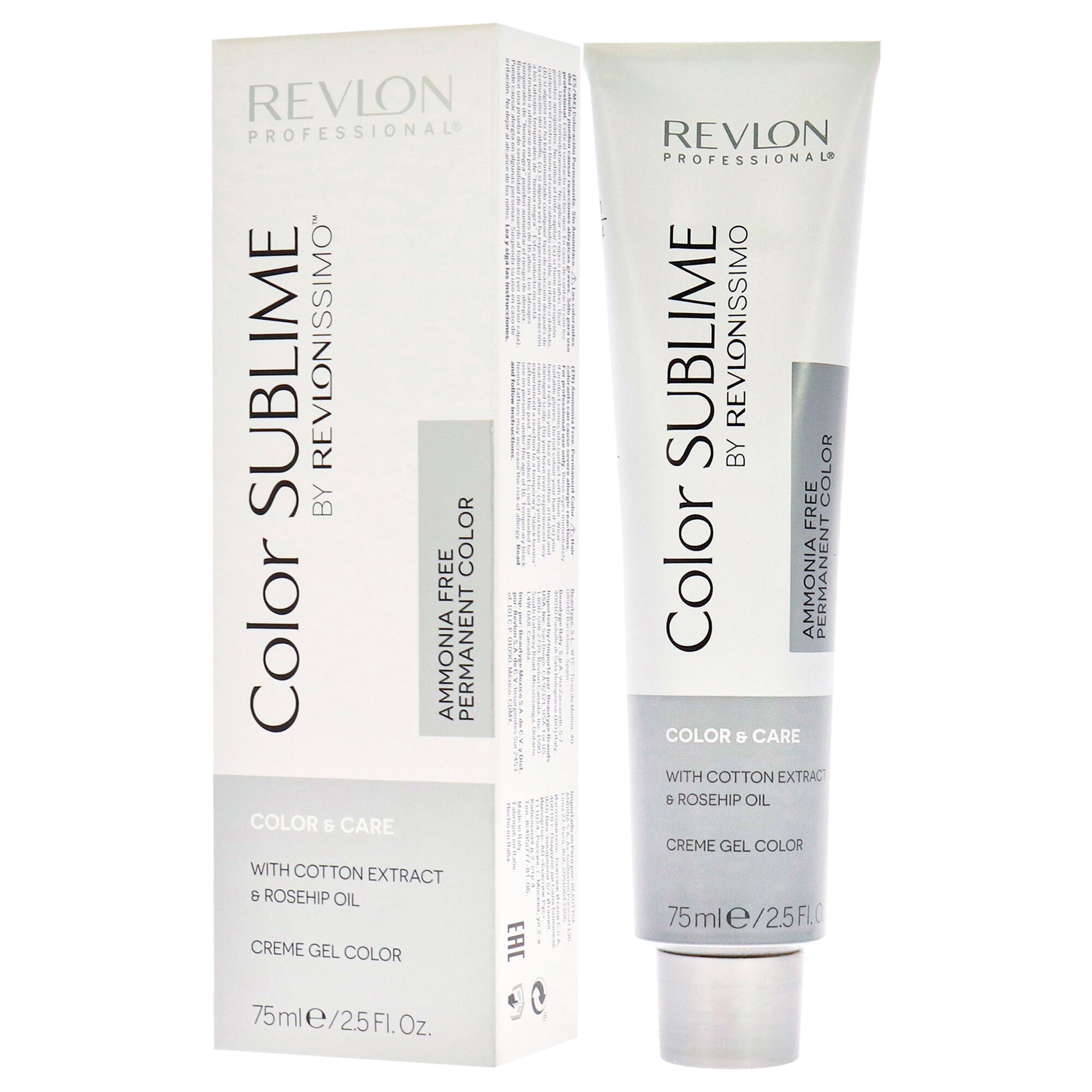 Revlonissimo Color Sublime - 8.12 Light Ash Iredescent Blonde by Revlon for Unisex - 2.5 oz Hair Color, See Description, alternate image number 3