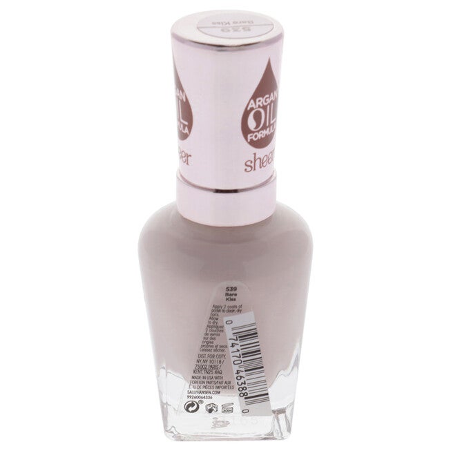 Color Therapy Nail Polish - 539 Bare Kiss by Sally Hansen for Women - 0.5 oz Nail Polish, See Description, alternate image number 1