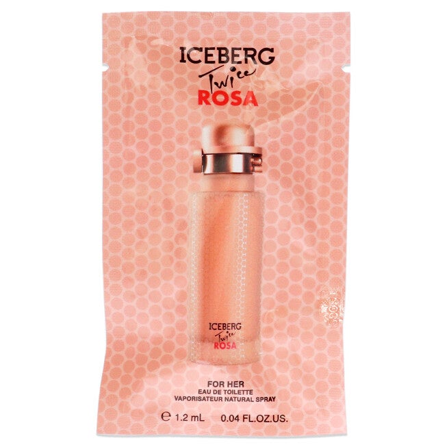 Iceberg Twice Rosa by Iceberg for Women - 1.2 ml EDT Spray Vial (Mini), See Description, hi-res image number 0