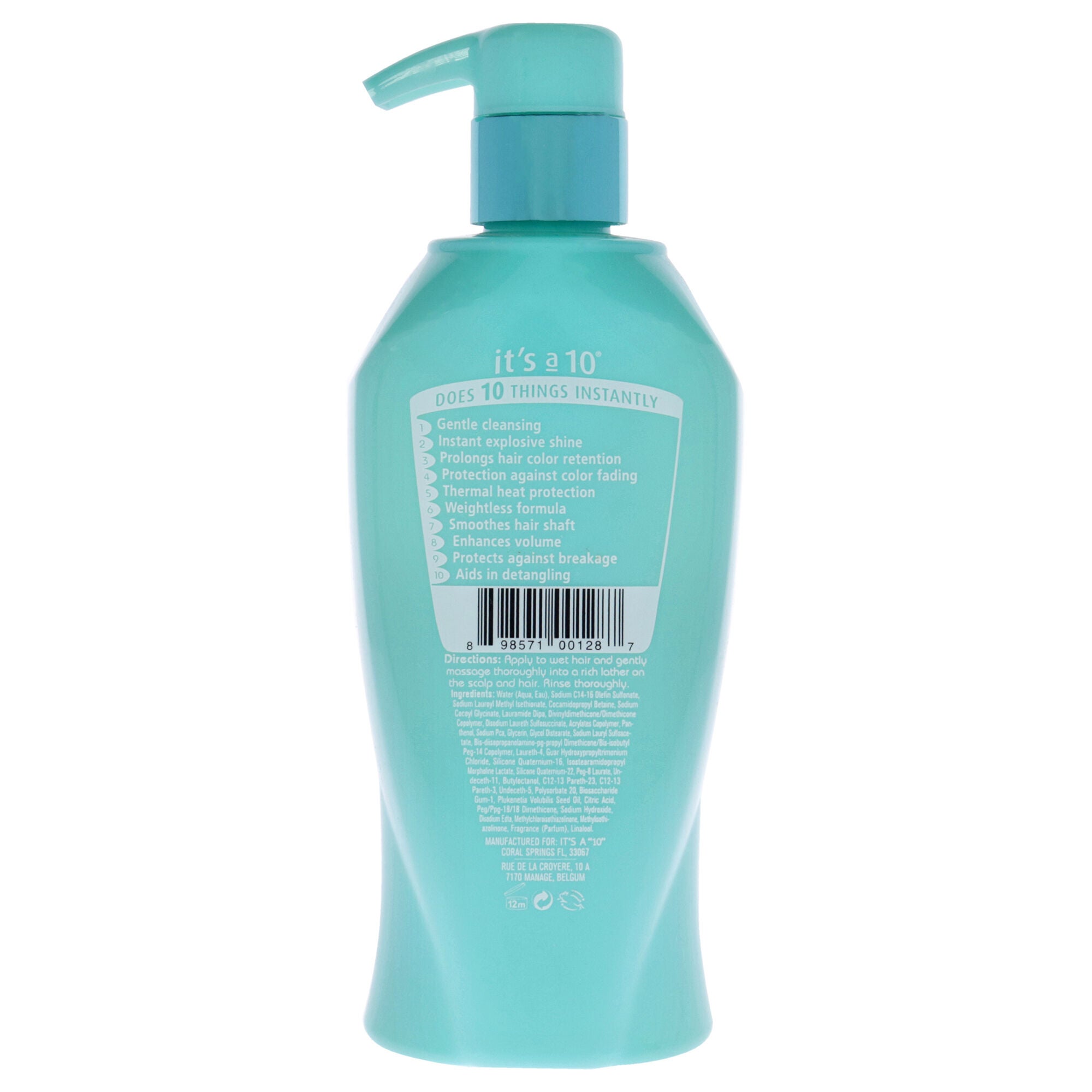 Miracle Blow Dry Glossing Shampoo by Its A 10 for Unisex - 10 oz Shampoo, See Description, alternate image number 2