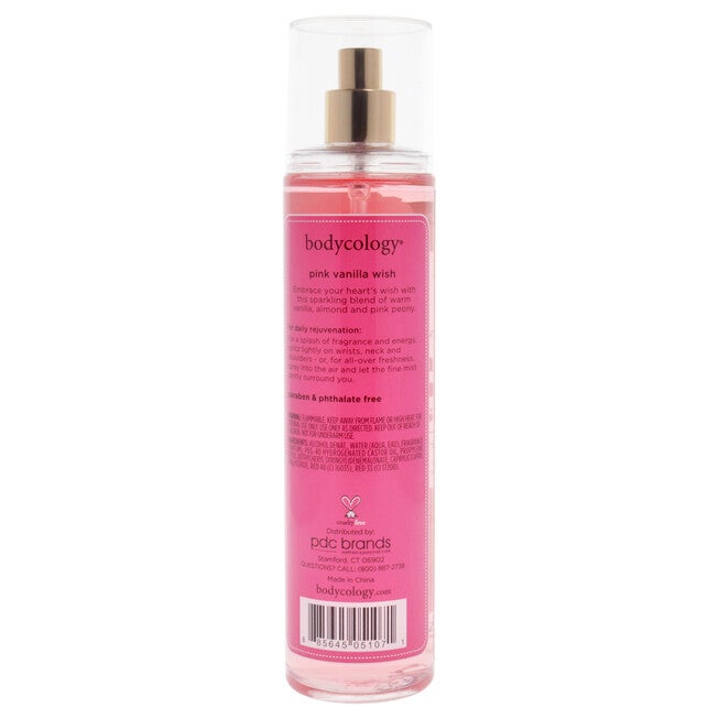 Pink Vanilla Wish by Bodycology for Women - 8 oz Fragrance Mist, See Description, alternate image number 2