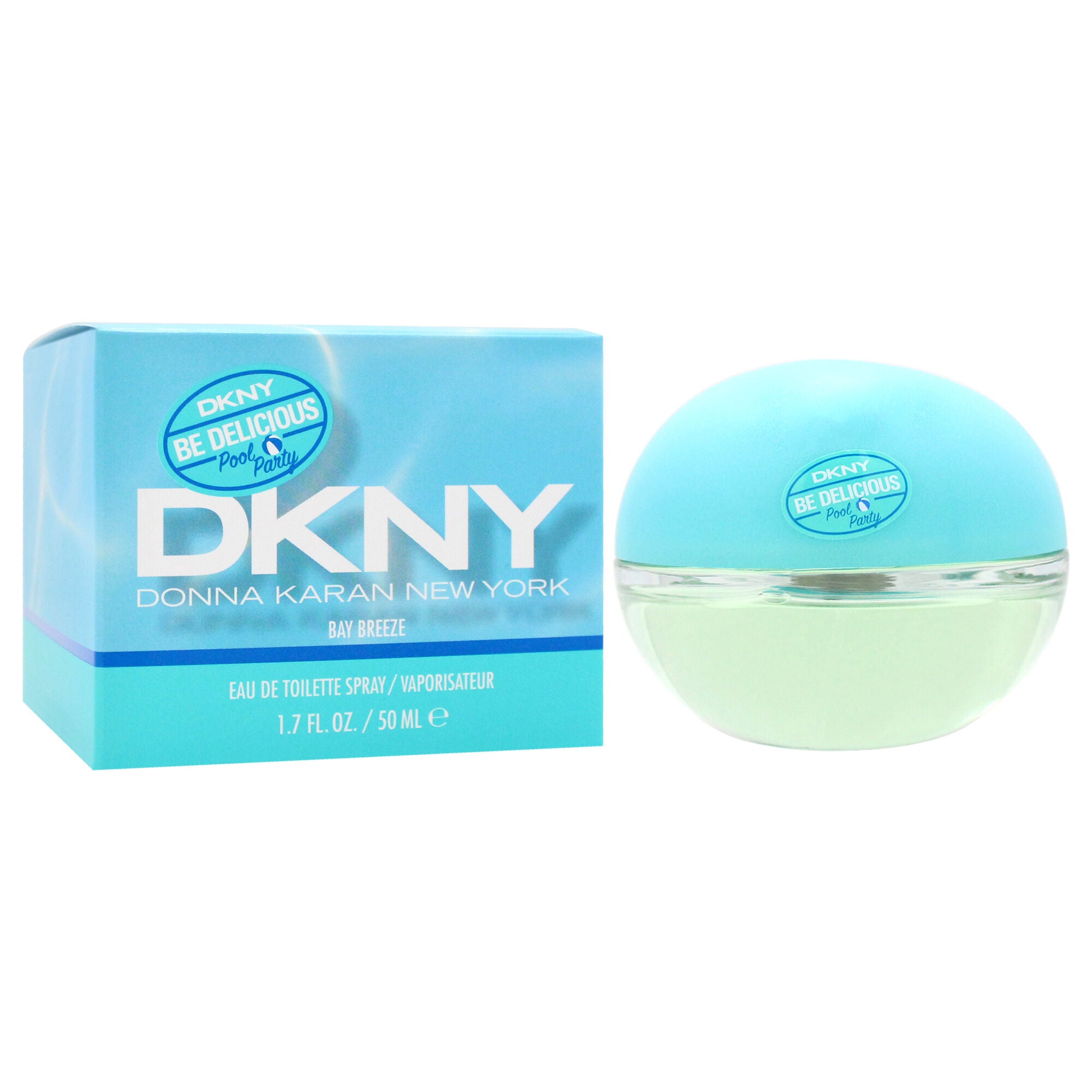 DKNY Be Delicious Pool Party - Bay Breeze by Donna Karan for Women - 1.7 oz EDT Spray, Clear, alternate image number 2