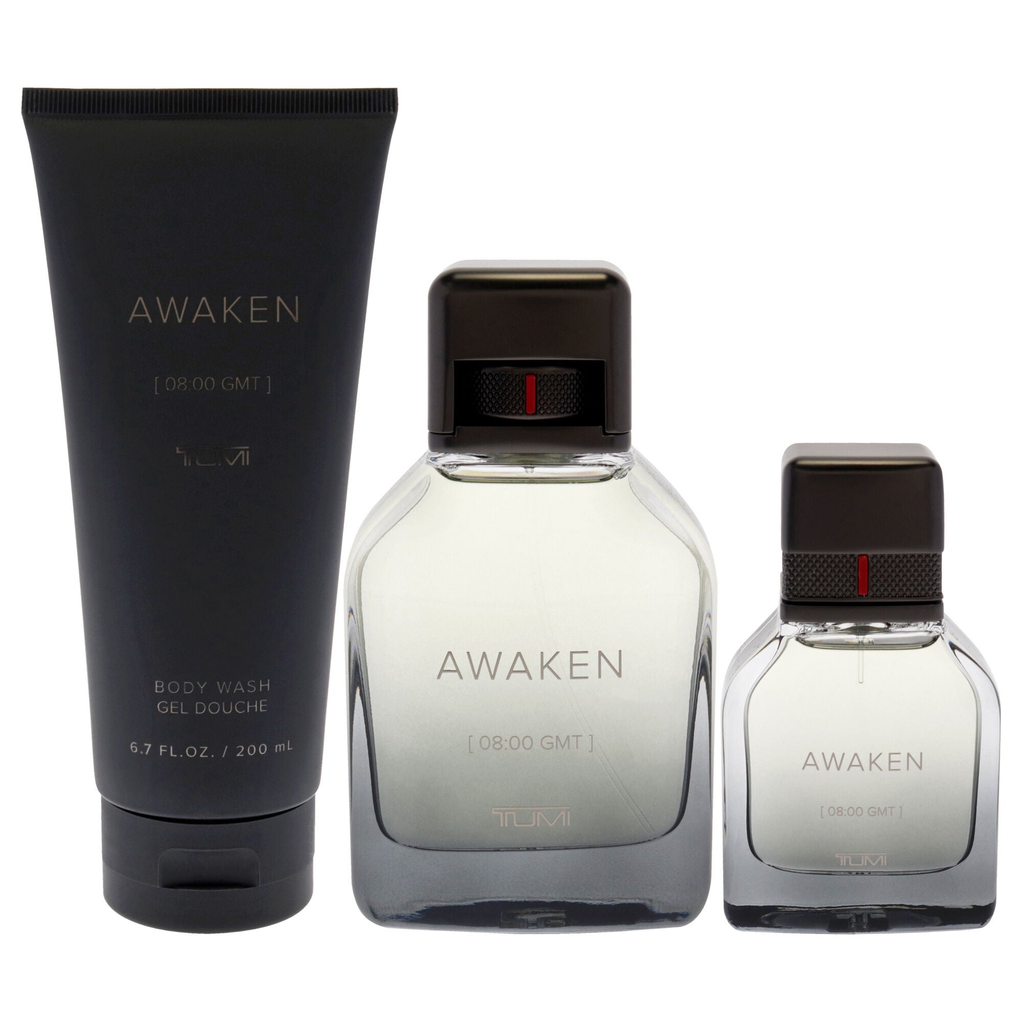 Awaken by Tumi for Men - 3 Pc Gift Set 3.4oz EDP Spray, 1oz EDP Spray, 6.7oz Body Wash, , alternate image number 5