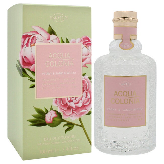 4711 Acqua Colonia - Peony and Sandalwood by Muelhens for Unisex - 3.4 oz EDC Spray, See Description, alternate image number 2