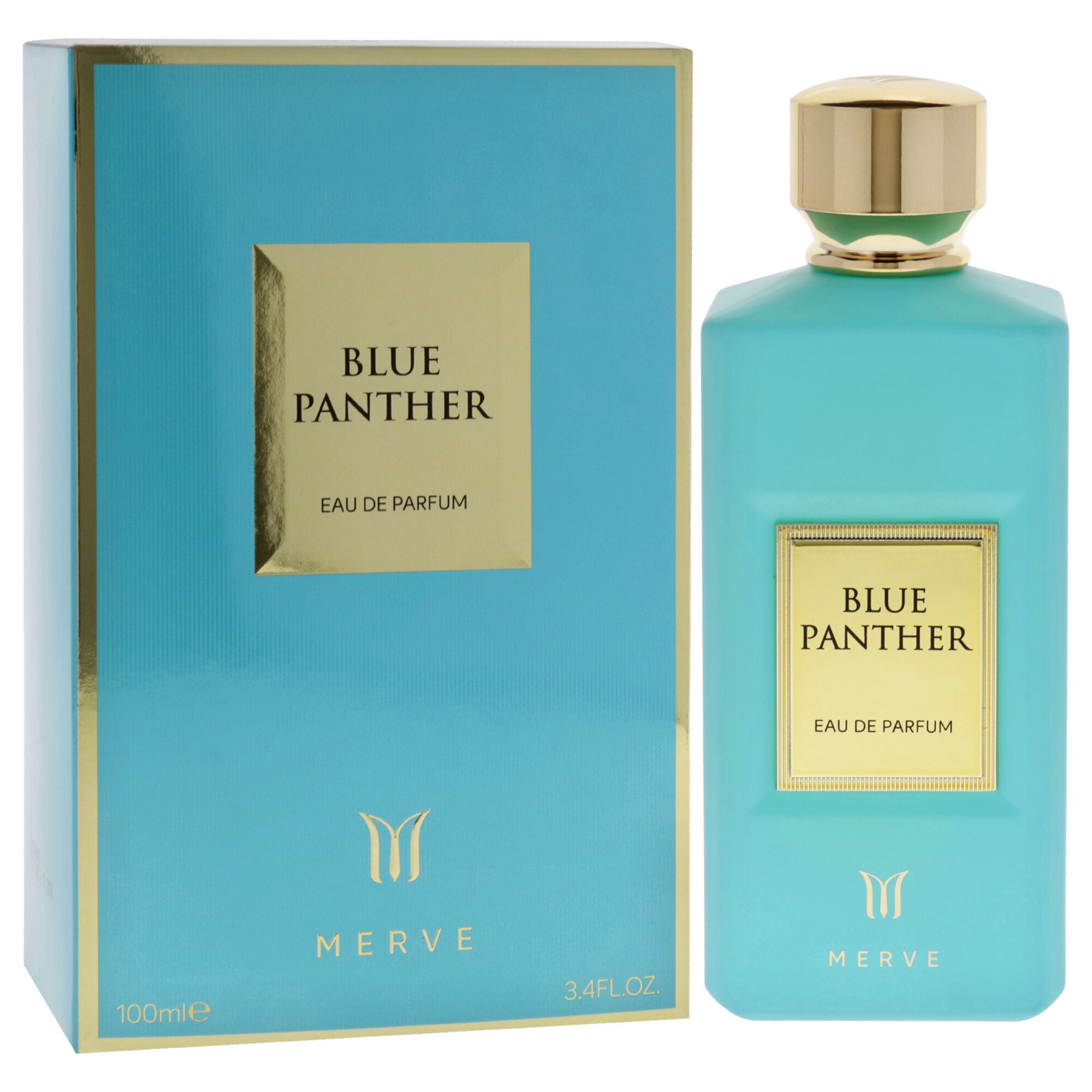 Blue Panther by Merve for Men - 3.4 oz EDP Spray, See Description, alternate image number 1
