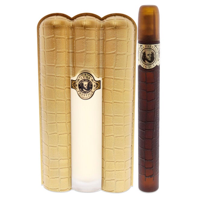 Cuba Prestige Legacy by Cuba for Men - 2 Pc Gift Set 3oz EDT Spray, 1.17oz EDT Spray, , alternate image number null