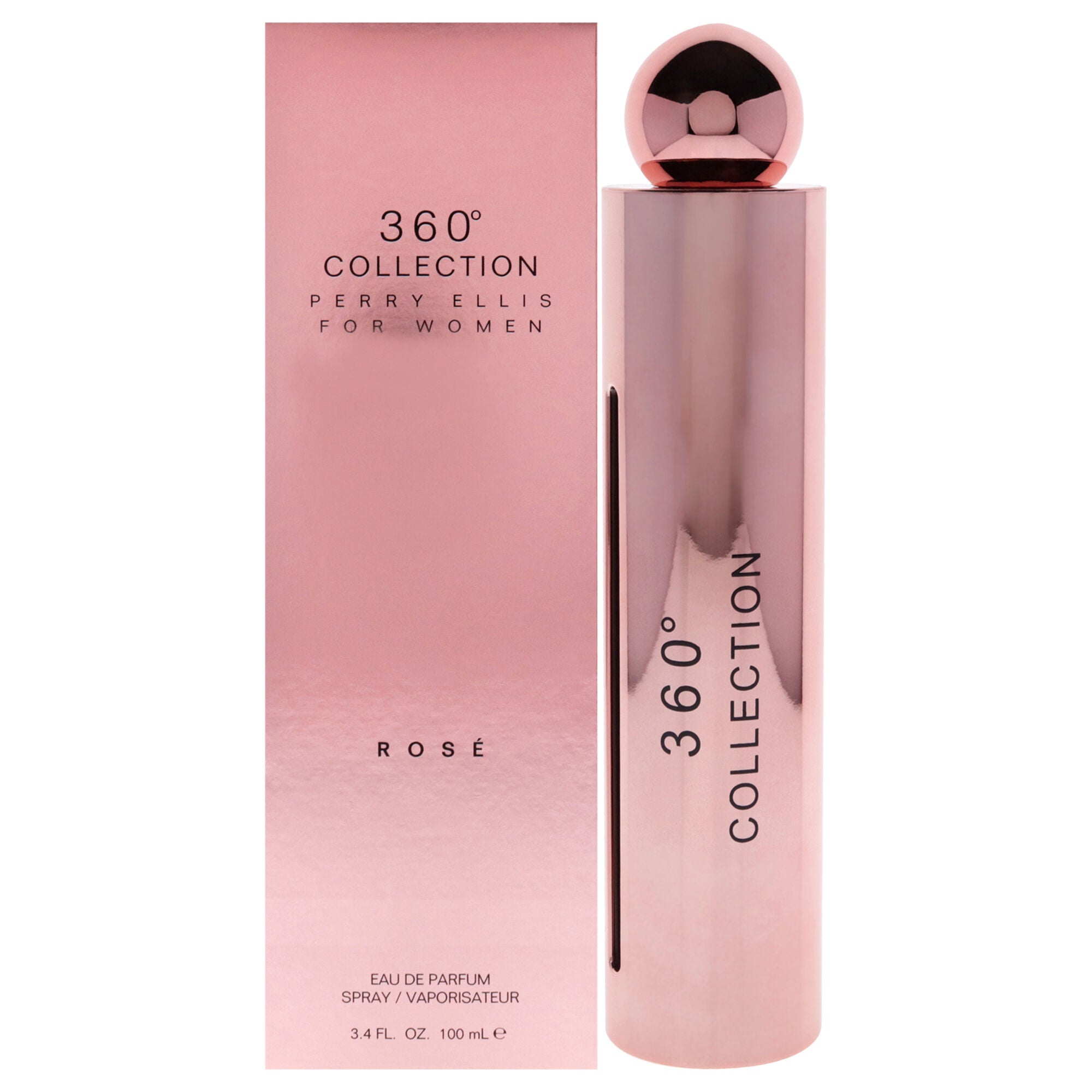 360 Collection Rose by Perry Ellis for Women - 3.4 oz EDP Spray, See Description, hi-res image number 0