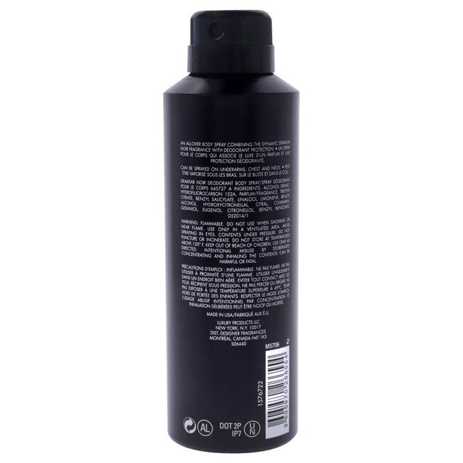 Drakkar Noir by Guy Laroche for Men - 6 oz Body Spray, , alternate image number 3