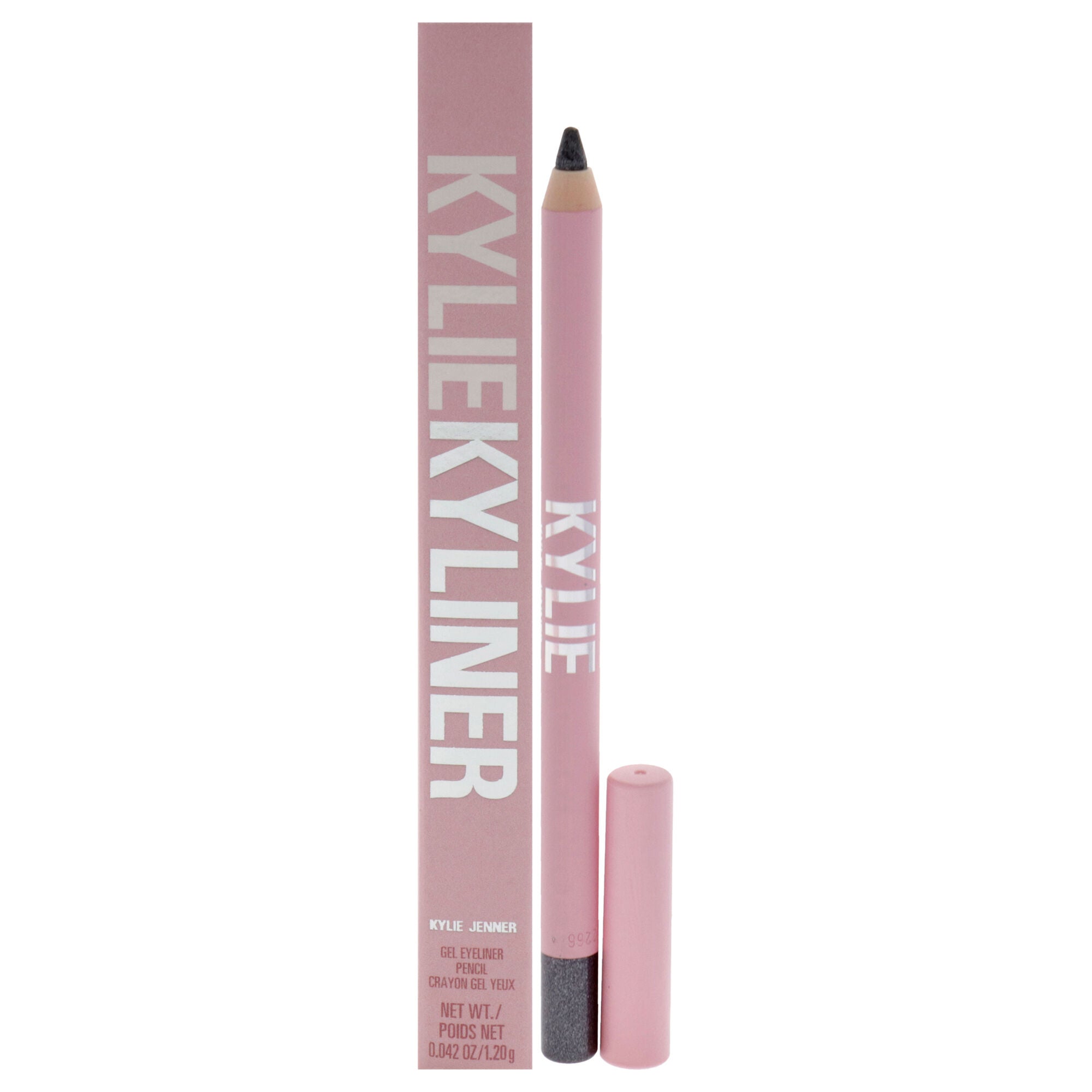 Kyliner Gel Eyeliner Pencil - 013 Grey Shimmer by Kylie Cosmetics for Women - 0.042 oz Eyeliner, See Description, hi-res image number 0