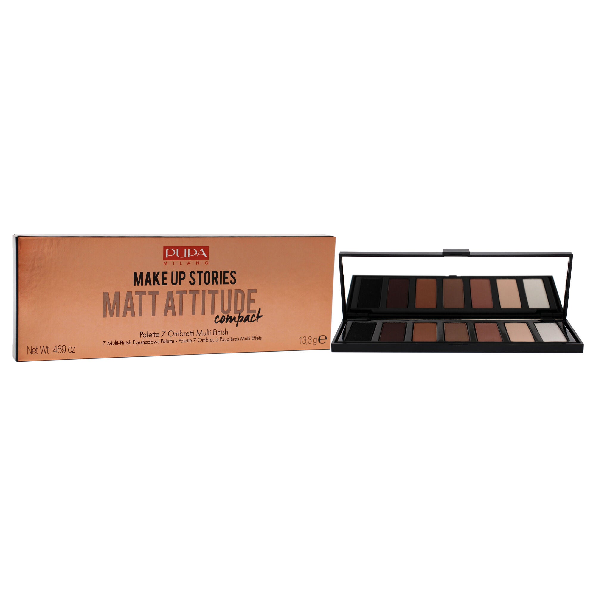 Make Up Stories Compact Palette - 003 Matt Attitude by Pupa Milano for Women - 0.469 oz Eye Shadow, , alternate image number 6