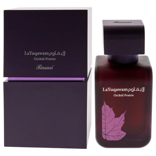 La Yuqawam - Orchid Prairie by Rasasi for Women - 2.53 oz EDP Spray, Clear, alternate image number 2