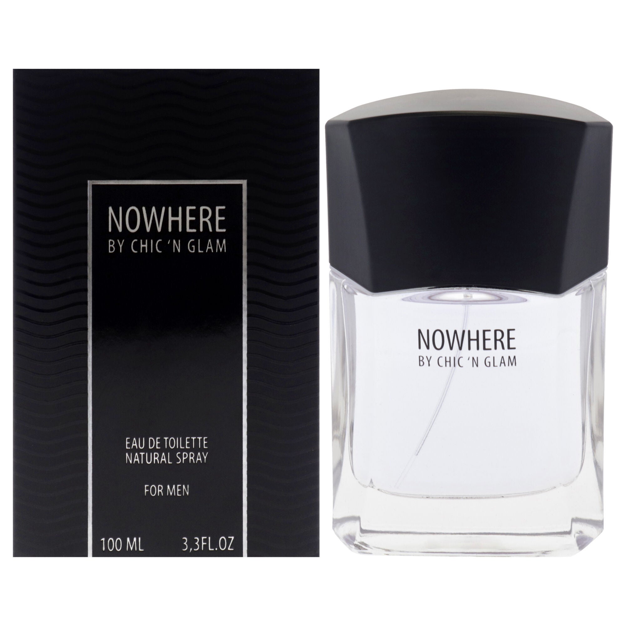 Nowhere by Chic N Glam for Men - 3.3 oz EDT Spray, See Description, hi-res image number 0