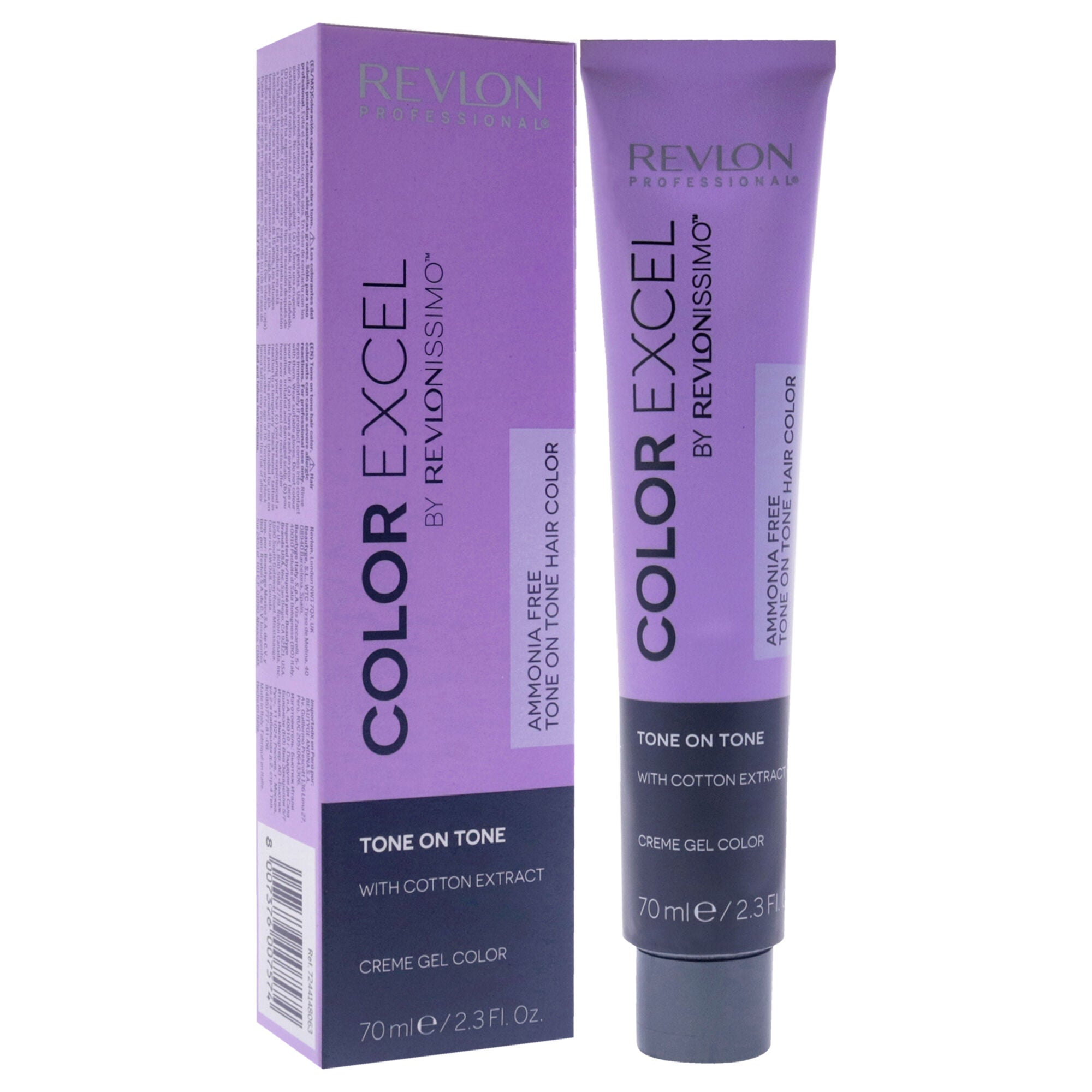 Revlonissimo Color Excel - 6.3 Dark Golden Blonde by Revlon for Unisex - 2.3 oz Hair Color, See Description, alternate image number 1