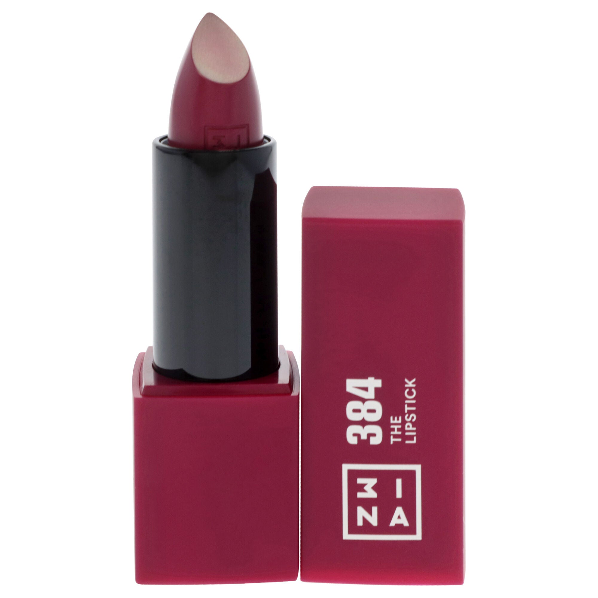 The Lipstick - 384 Dark Raspberry by 3INA for Women - 0.16 oz Lipstick, See Description, alternate image number 4