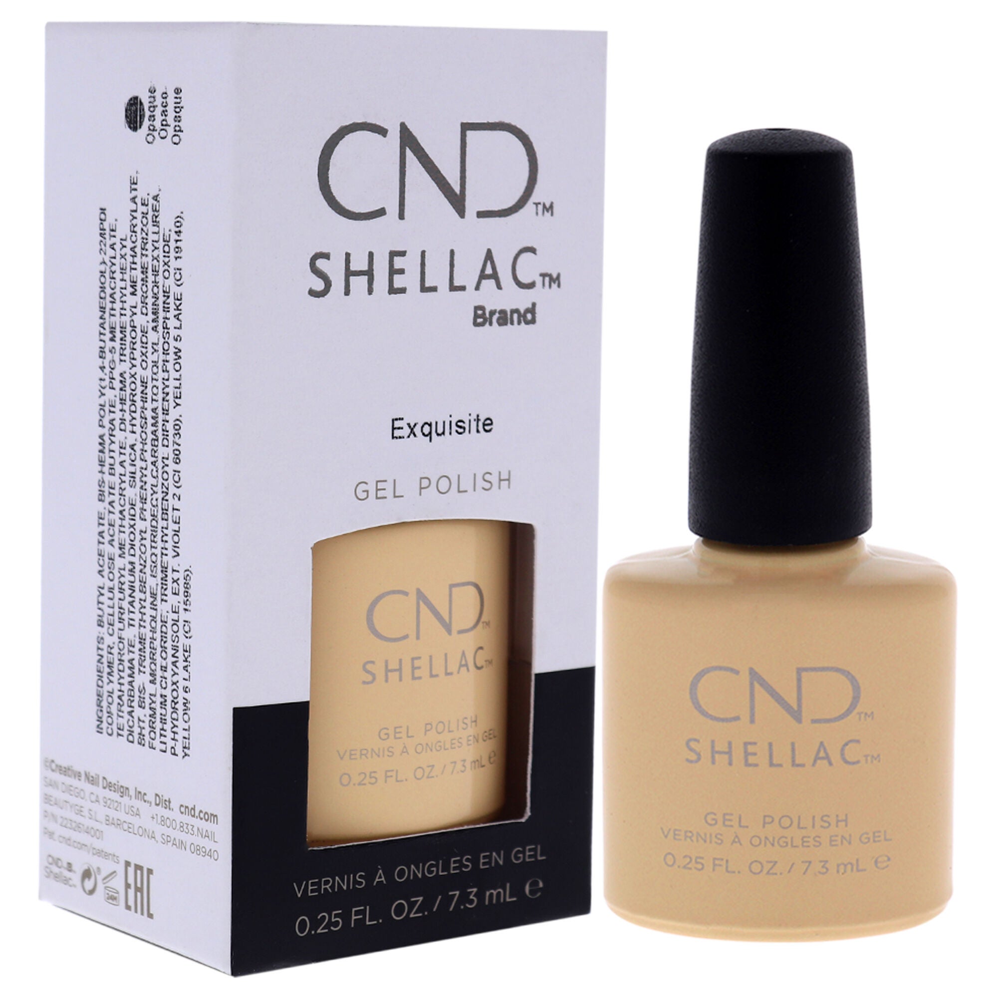 Shellac Nail Color - Exquisite by CND for Women - 0.25 oz Nail Polish, See Description, alternate image number 2