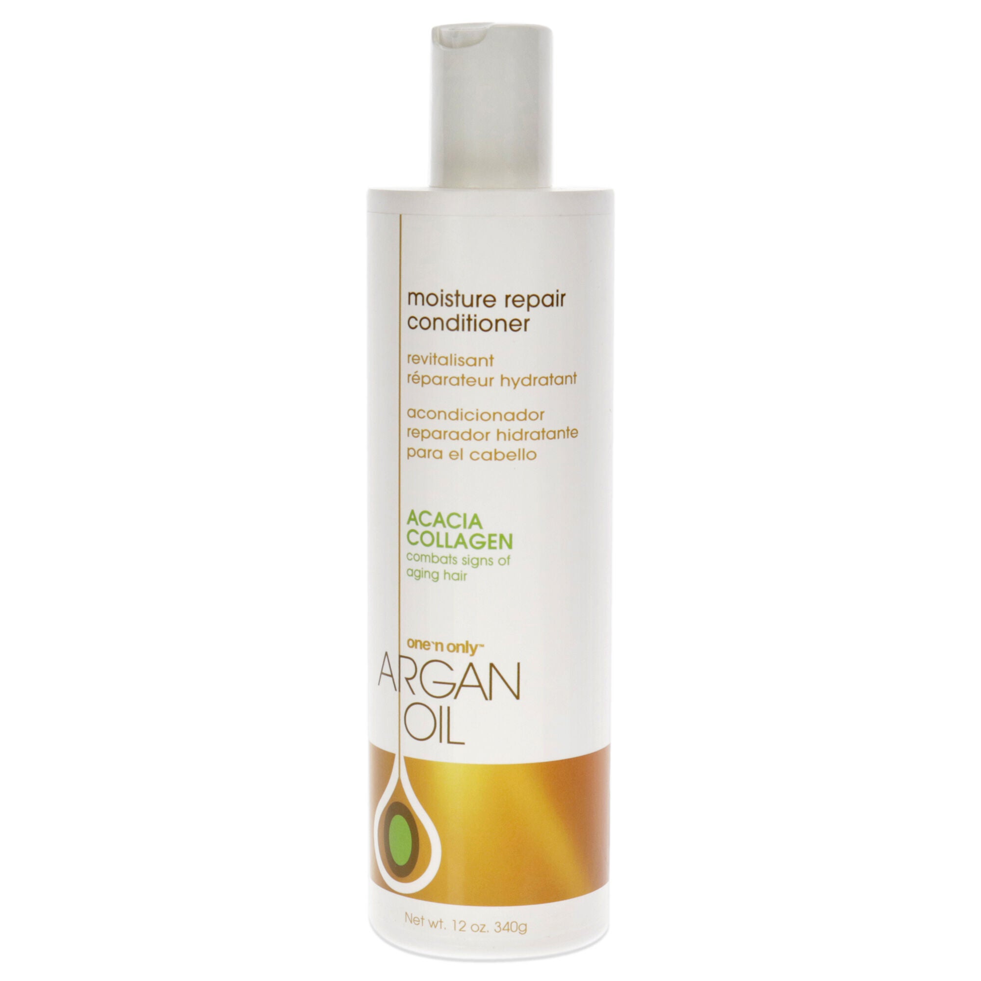 Argan Oil Moisture Repair Conditioner by One n Only for Unisex - 12 oz Conditioner, See Description, hi-res image number 0