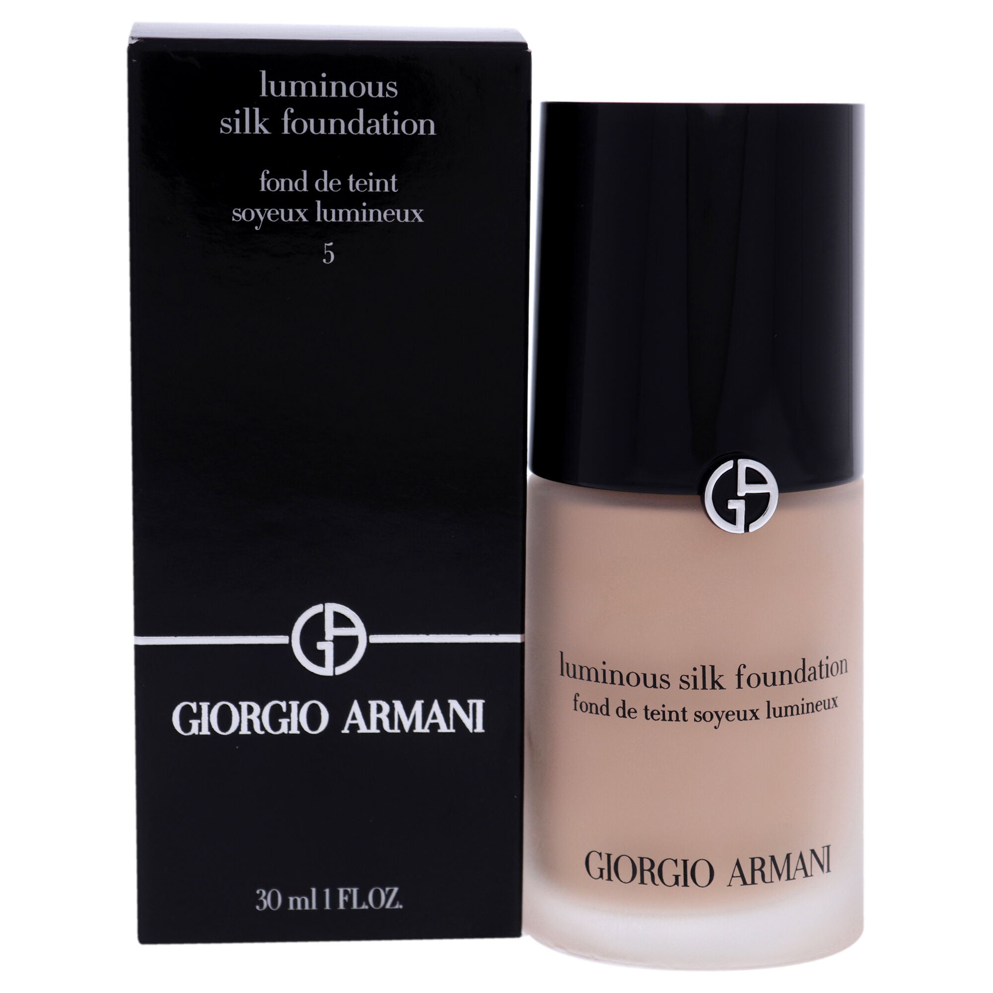 Luminous Silk Foundation - 5 Medium Neutral by Giorgio Armani for Women - 1 oz Foundation, , alternate image number 5