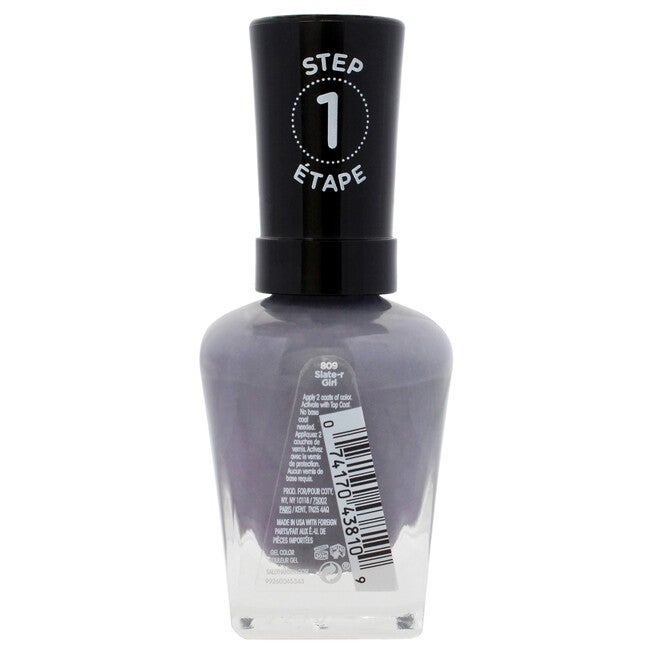 Miracle Gel - 809 Slate-r Girl by Sally Hansen for Women - 0.5 oz Nail Polish, See Description, alternate image number 1