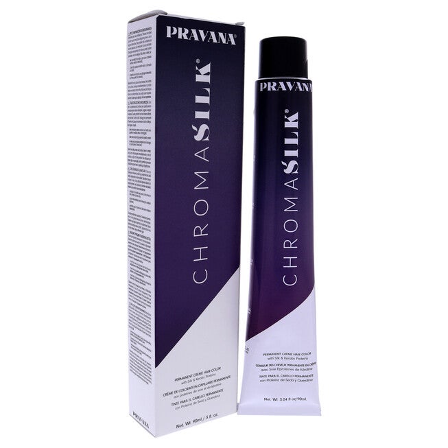 ChromaSilk Creme Hair Color - 8.34 Light Golden Copper Blonde by Pravana for Unisex - 3 oz Hair Color, See Description, alternate image number 1