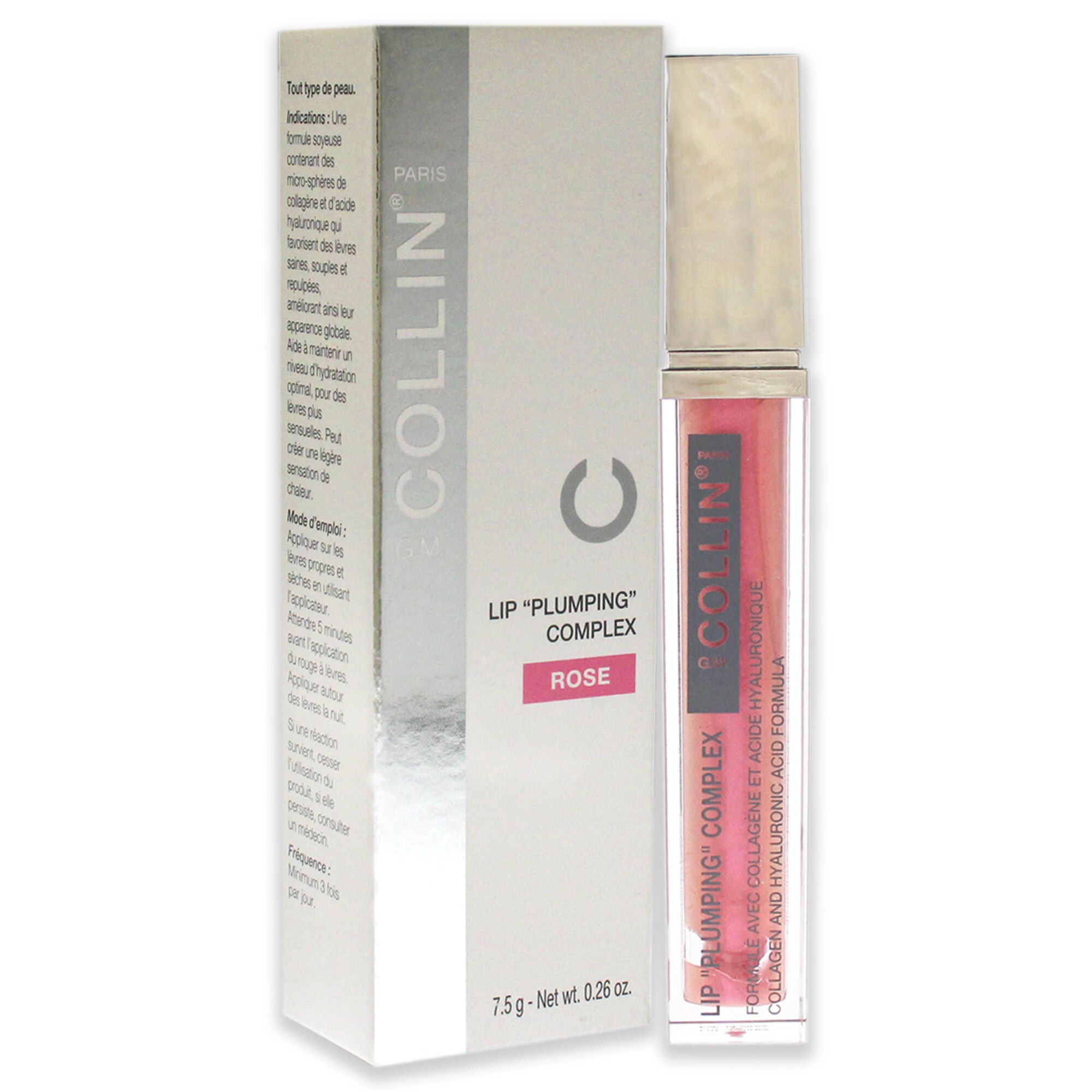 Lip Plumping Complex - Rose by G.M. Collin for Women - 0.26 oz Lip Gloss, See Description, alternate image number 1