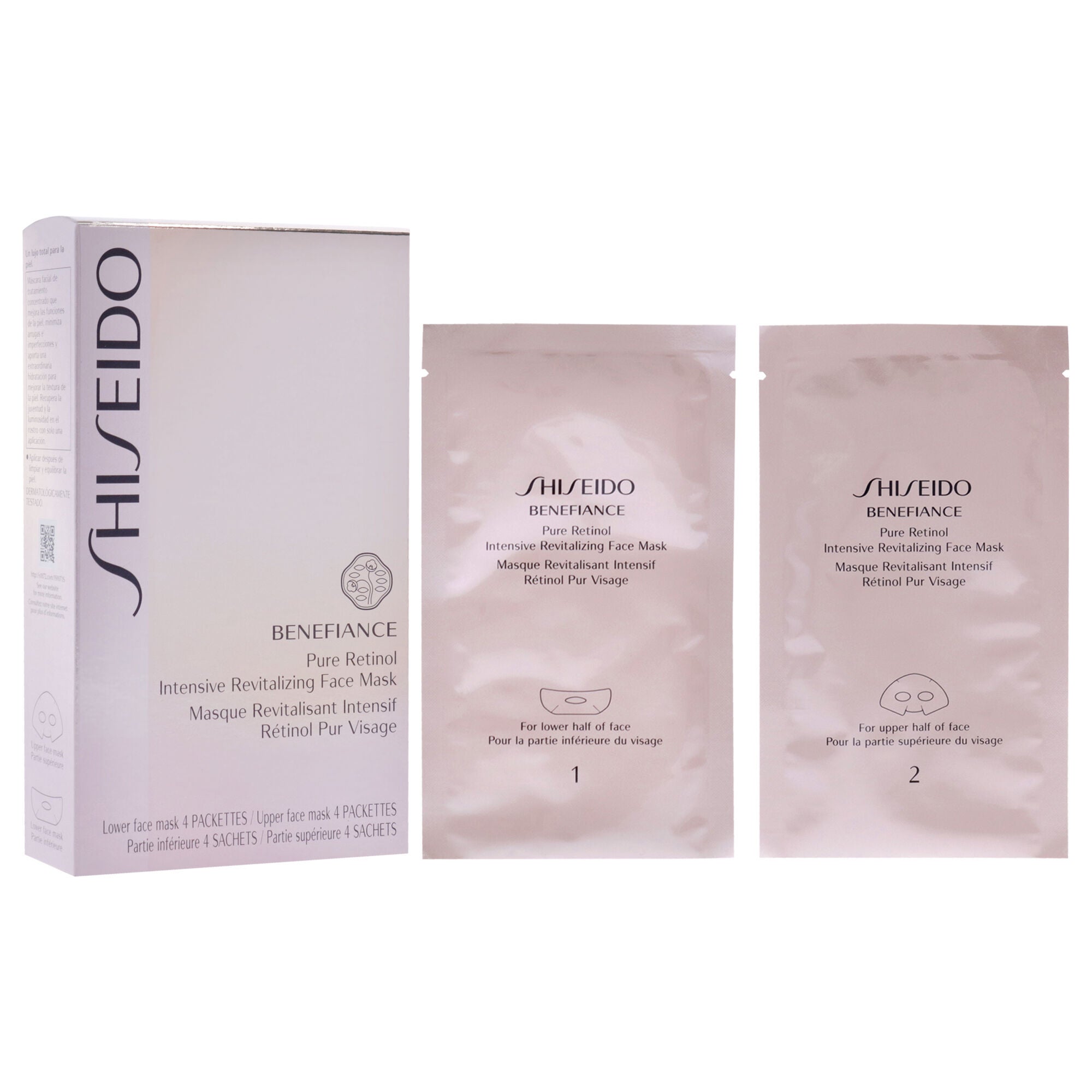 Benefiance Pure Retinol Intensive Revitalizing Face Mask by Shiseido for Unisex - 4 Pc Mask, , alternate image number 6