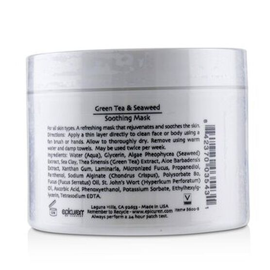 Green Tea & Seaweed Soothing Mask (Salon Size), , alternate image number null