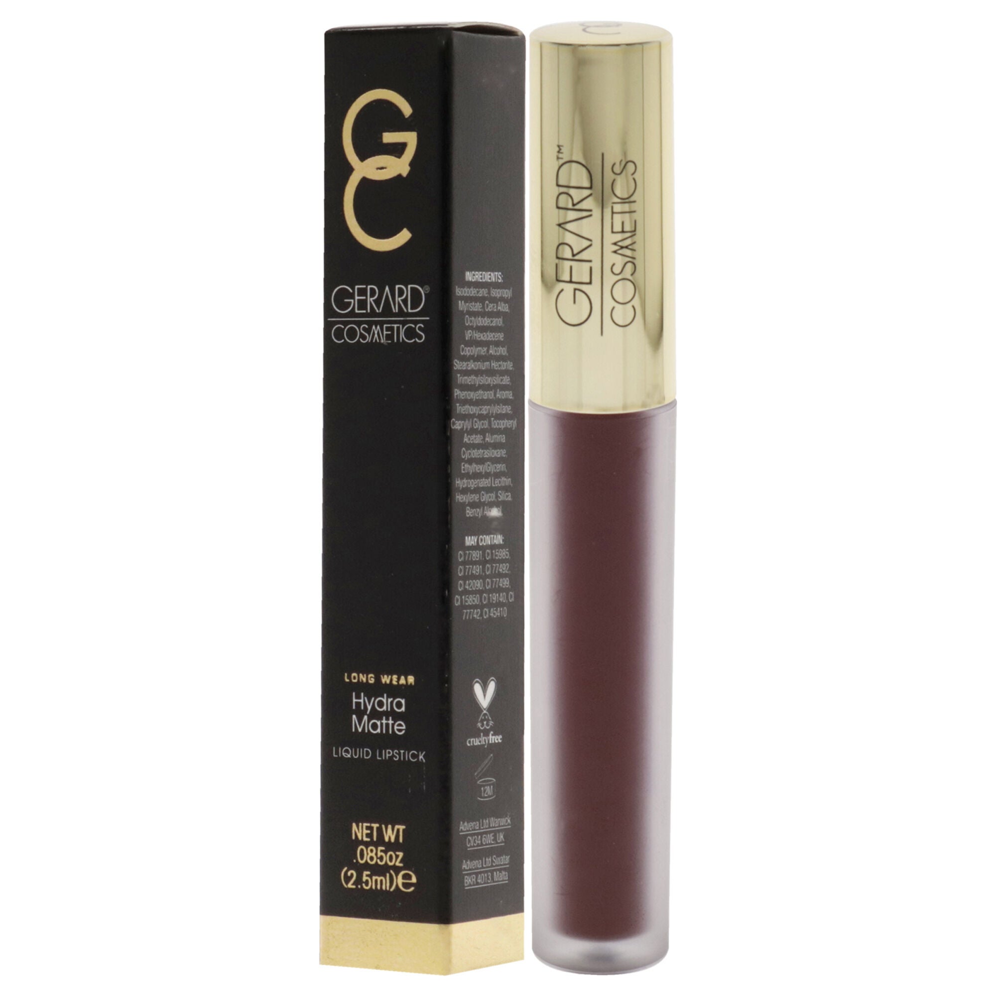 Hydra Matte Liquid Lipstick - Boss Lady by Gerard Cosmetic for Women - 0.085 oz Lipstick, , alternate image number 7