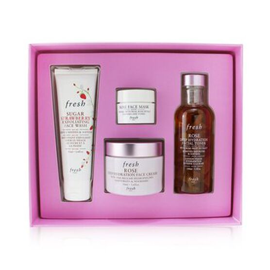 Rose Deep Hydration Skincare Set, Rose, hi-res image number null