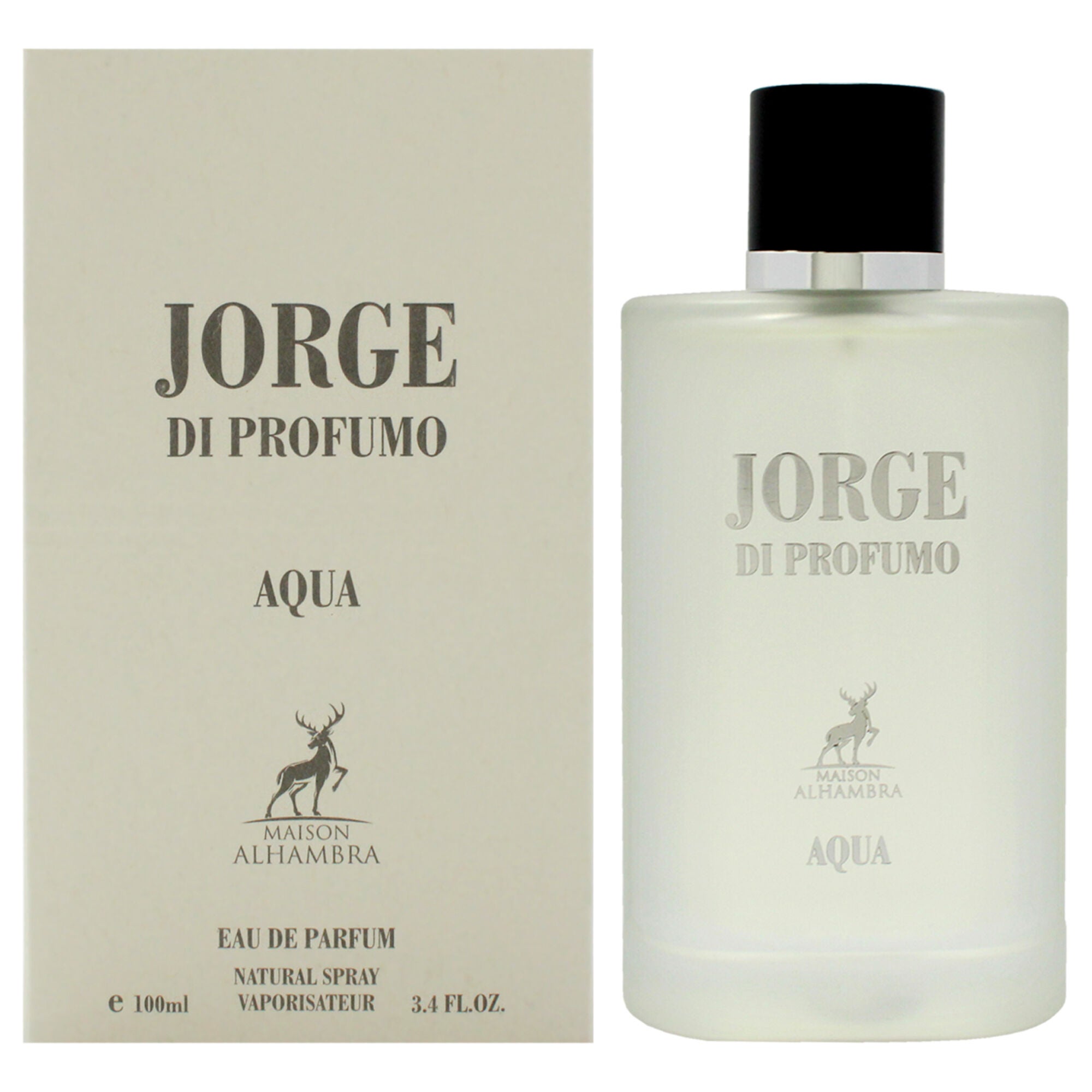 Jorge Di Profumo Aqua by Maison Alhambra for Men - 3.4 oz EDP Spray, See Description, hi-res image number 0