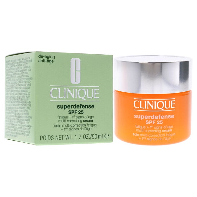 Superdefense Multi-Correcting Cream SPF 25 by Clinique for Unisex - 1.7 oz Cream, NA, alternate image number null