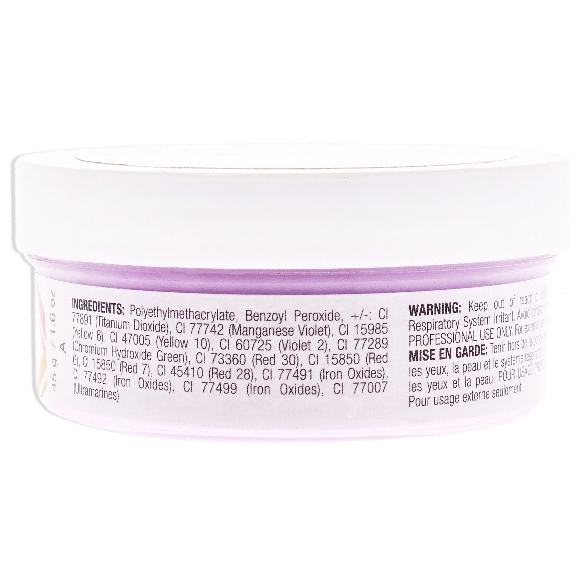 Colour Acrylic Powder - Grape Purple by Cuccio PRO for Women - 1.6 oz Acrylic Powder, See Description, alternate image number 1